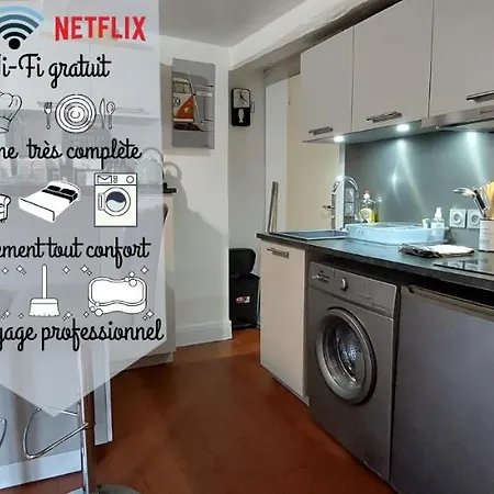 Apartmán La Petite Dieppoise 3 Etoiles Meuble De Tourisme Entre Et Port Dieppe